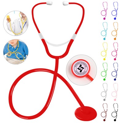 Kid's DIY Simulated Plastic Disposable Stethoscope Toy